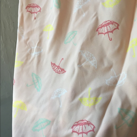 umbrella modcloth top kitsch fun quirky new work twee - Picture 7 of 7